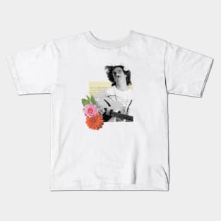 Charly Garcia with guitar Kids T-Shirt